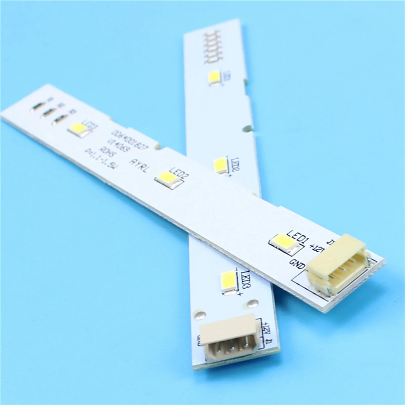 1Pcs Refrigerator LED Lamp Backlight Bar strip For Haier BCD-575WDBI 0064001827 Front-door freezer Fridge Parts Accessories