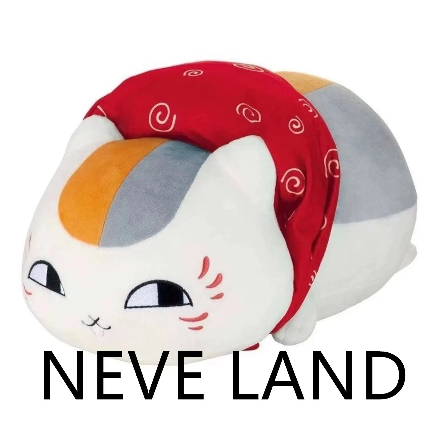 

New Cute Anime Natsume's Book of Friends Nyanko Sensei Cat Red Bag Plush Pillow 36CM Kids Stuffed Toys For Children Gifts