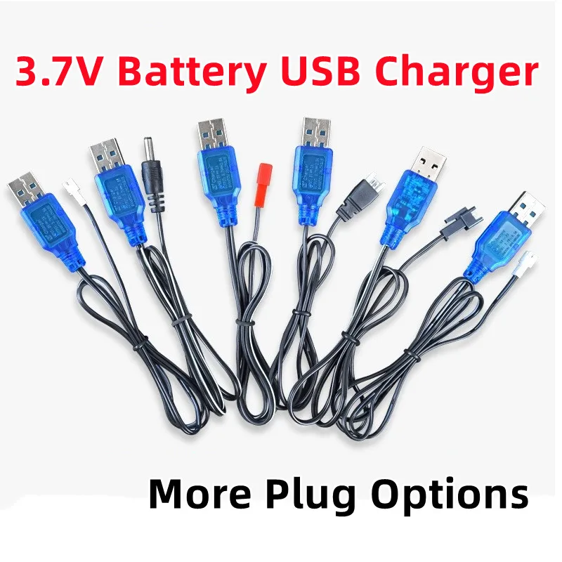 3.7V Battery Charger Adapter JST Plug SM More Options For RC Quadcopter Plane Helicopter Toy Spare Parts & Accs