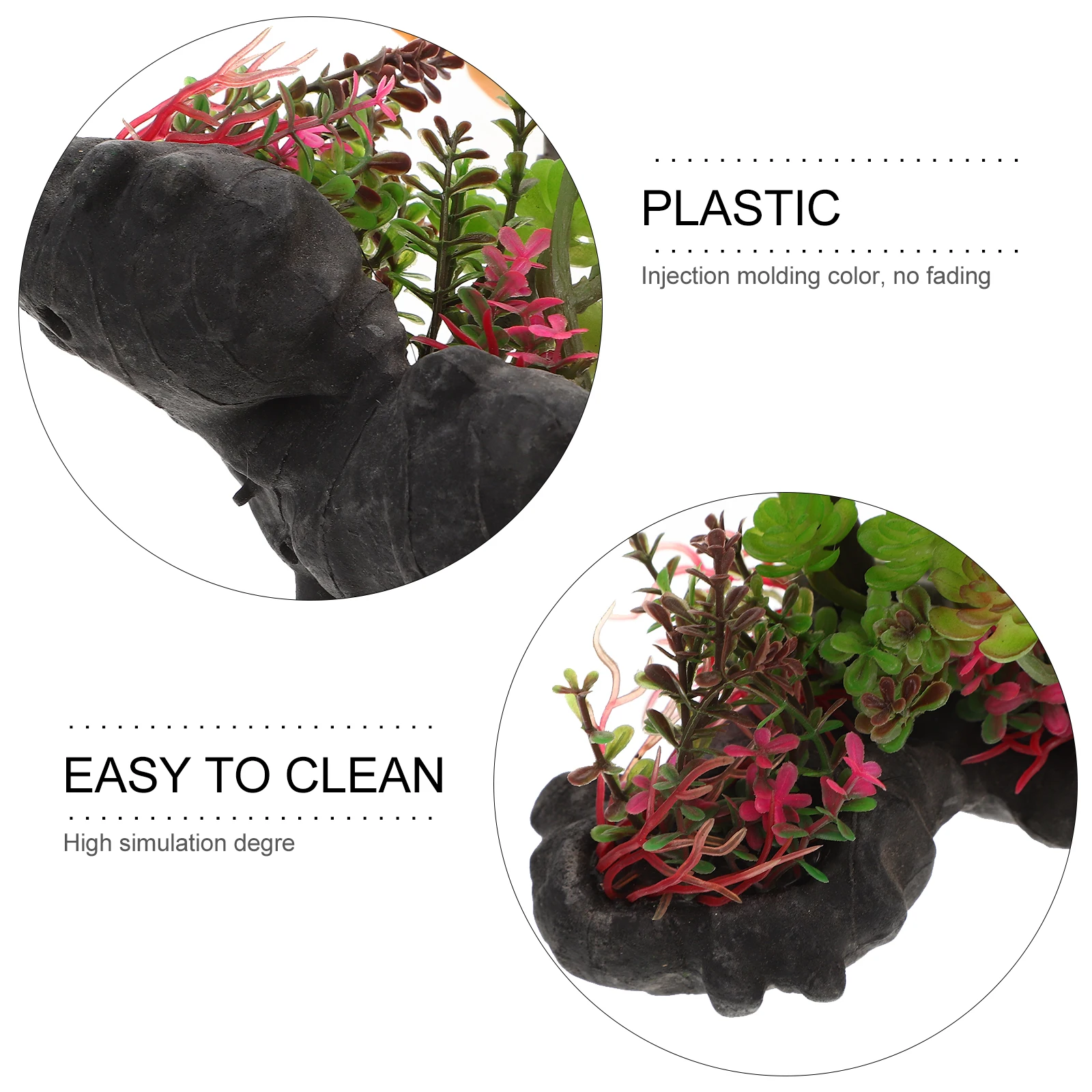 

Faux Plant Fish Tank L scaping Water Plants Fake Decorations Aquarium Simulation Plastic Plants High class Material Fine