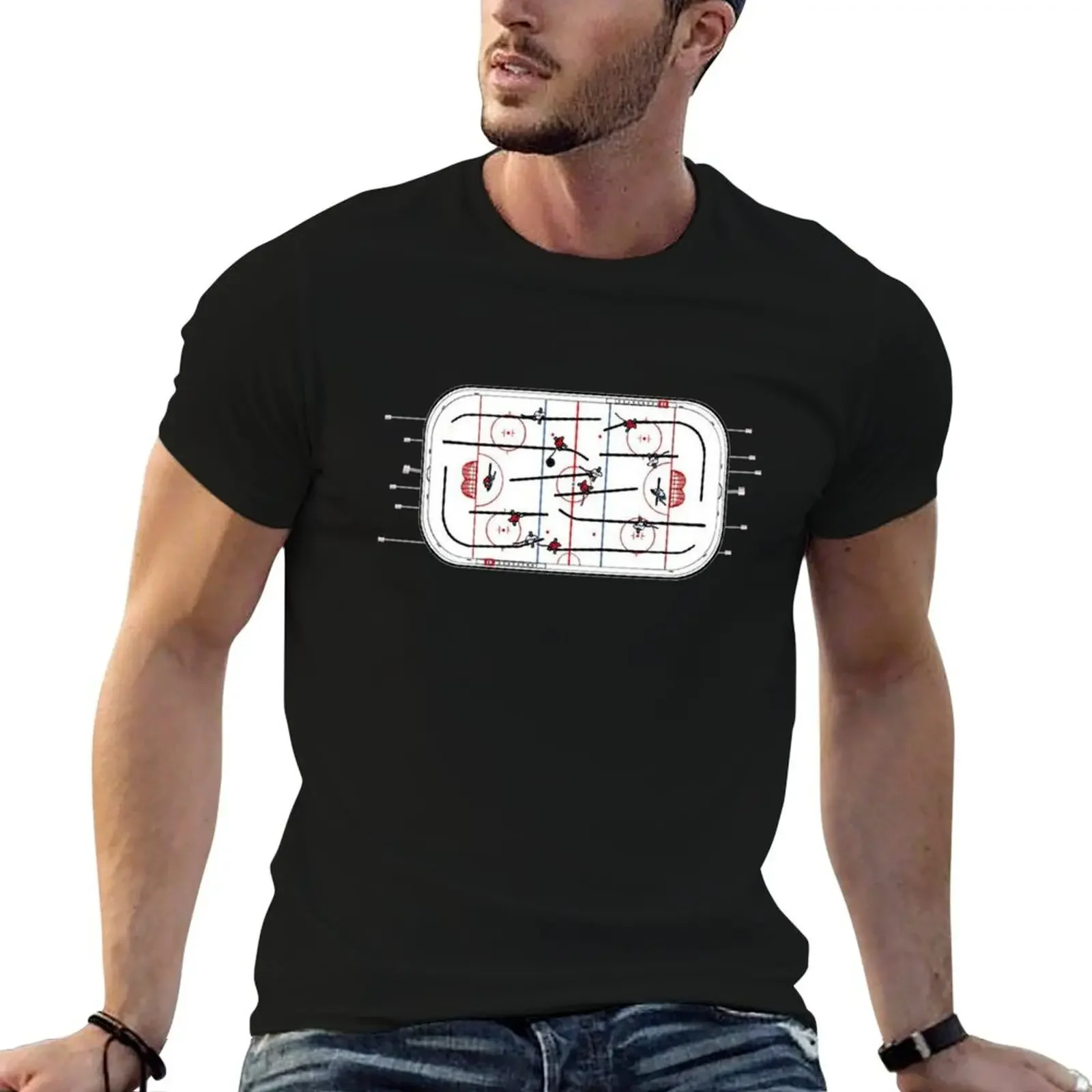 

Table Hockey - HOCKEY05 T-Shirt Short sleeve tee plus sizes animal prinfor boys mens graphic t-shirts funny