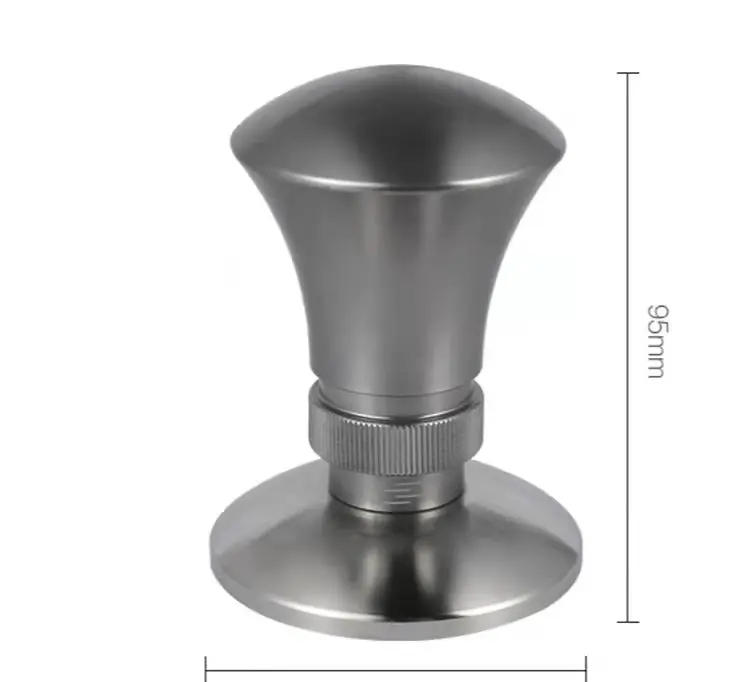

Stainless steel coffee tools auto level constant pressure force coffee tamper for portafilter 51mm 53mm 58mm
