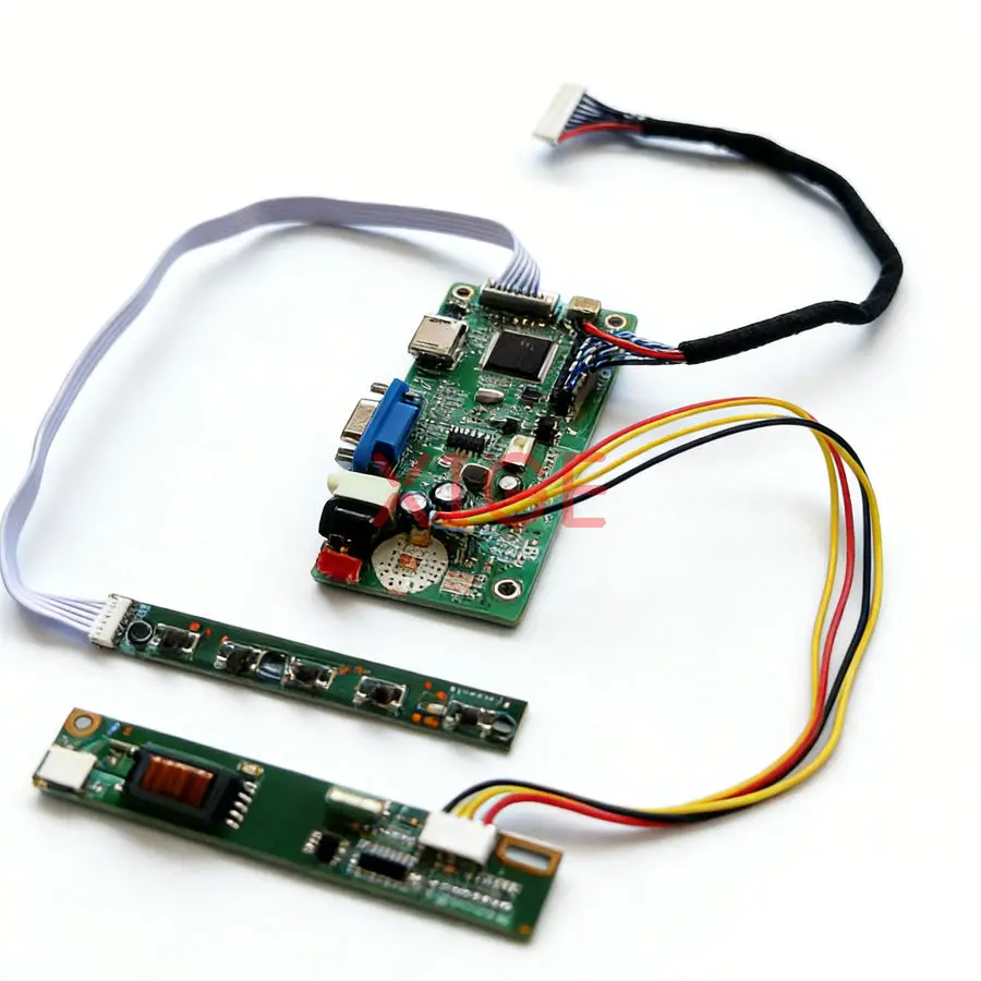 For LP140WX1 LTN140W1 N140A1 CLAA140WA01 LCD Display Drive Controller Board Kit DIY VGA+HDMI 30 Pin LVDS 1CCFL 1280*768 1280x768