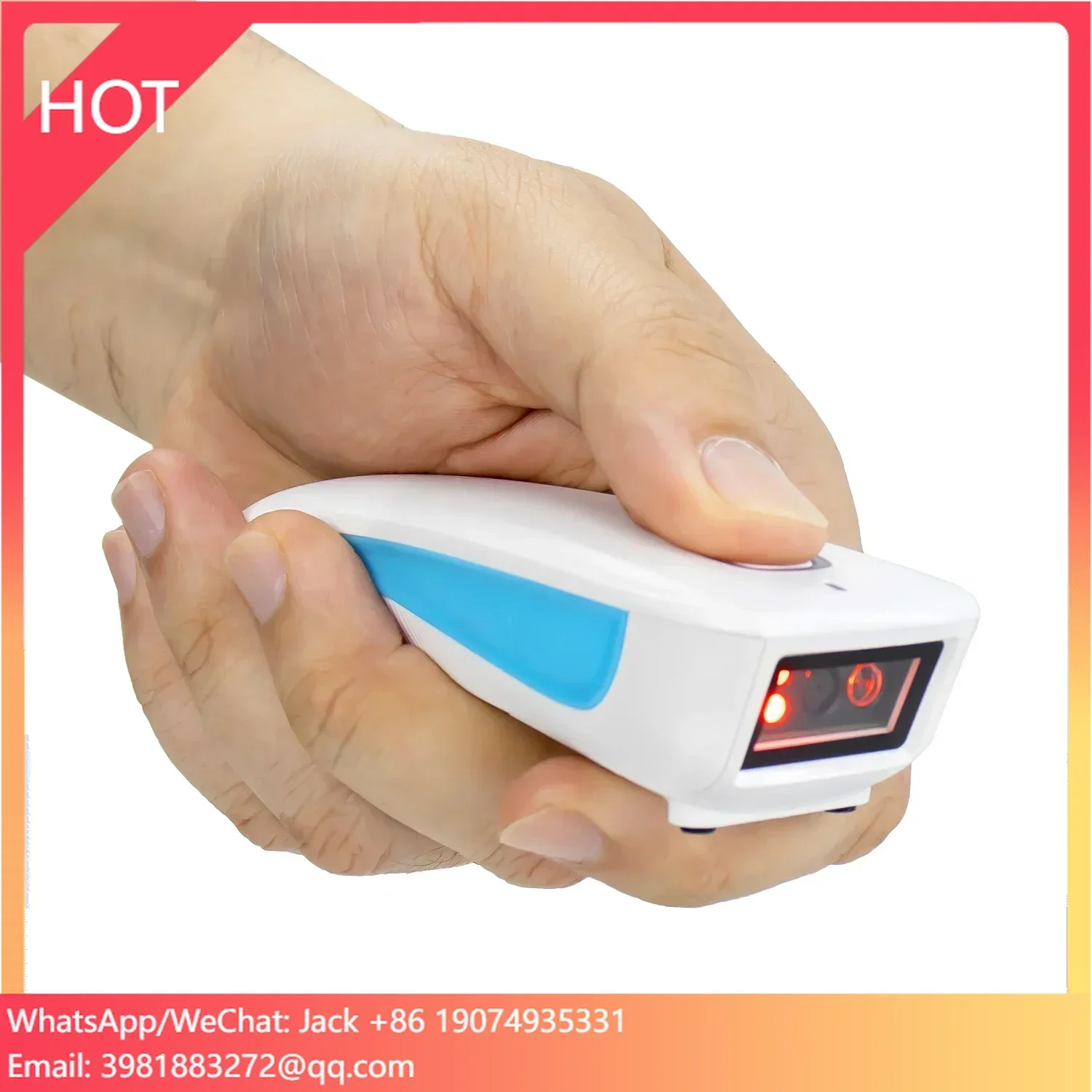 NETUM RFID Blue Tooth Pet Microchip ID Scanner C200 Small Portable Wireless EMID Micro Chip Contactless Handheld RFID Reader