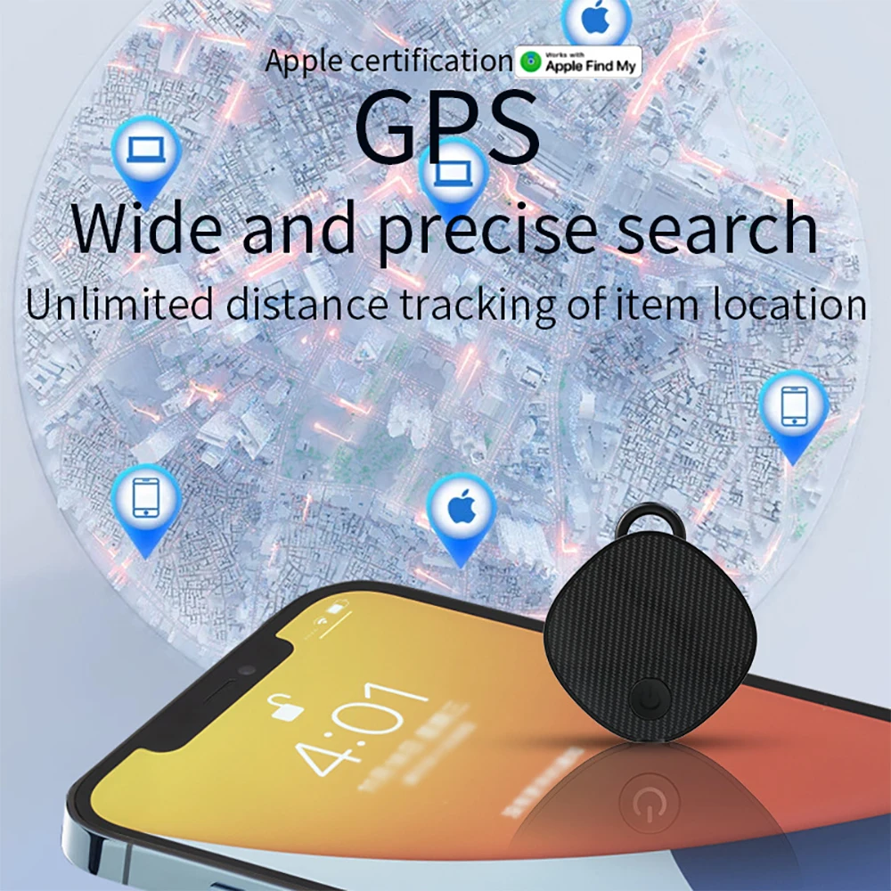 ITag Bluetooth GPS Locator Smart Tracker Anti-lost Device Suitable For Findmy Pet Tracker IOS System Airtag Anti Ioss Device