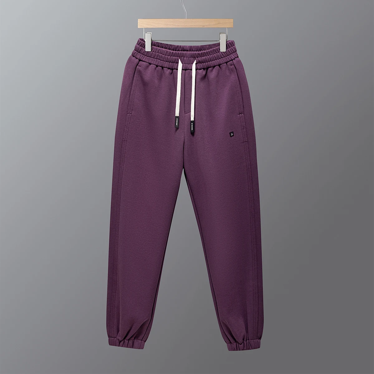 

Autumn New Elastic Waist Casual Sweatpants Men's Fashion All-match Solid Color Jogging Running Pants Streetwear Male Trousers