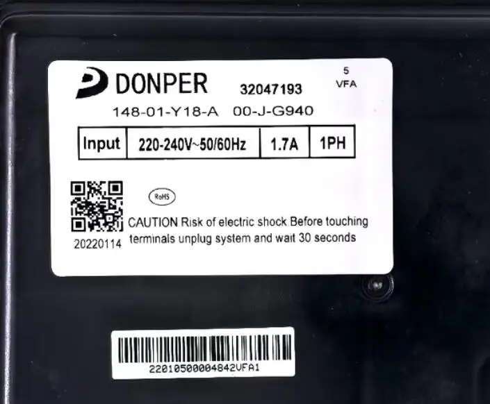 Nouveau pour réfrigérateur ordinateur carte onduleur compresseur carte d'entraînement 148-01-Y18-A 00-J-G940 carte mère