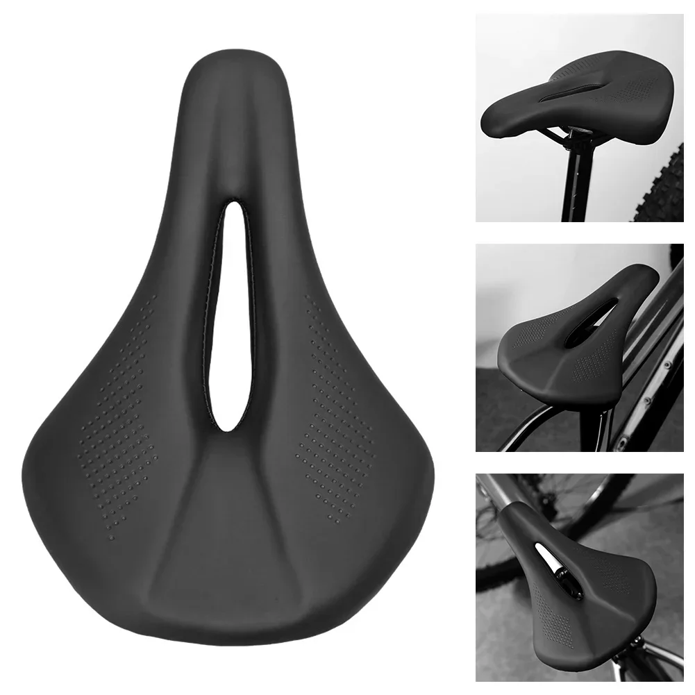 Fahrradsattel EVA Fahrradsitz Stoßdämpfender atmungsaktiver Sattel Treamlined Form für Rennrad MTB Rennrad Mountainbike