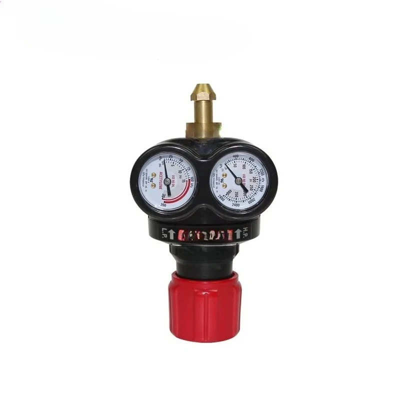 أداء قطع اللحام، خدمة غاز الأسيتيلين مع منظم غاز الوقود ESS3 #3