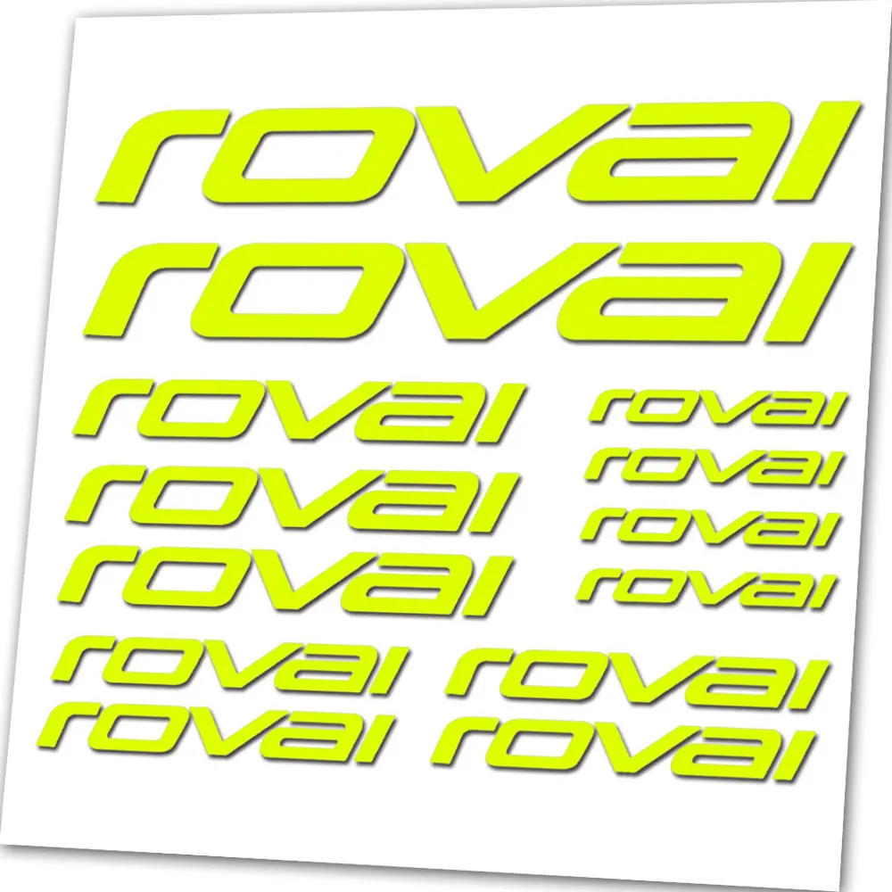 For Roval Bike Bicycle Frame Decals Stickers Graphic Adhesive Set Vinyl