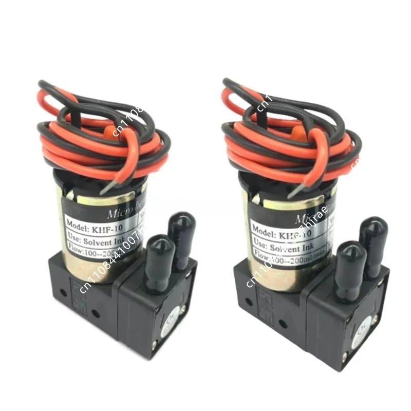 Small 24VDC 3W Ink Diaphragm Pump 100-200ml/min Micro Liquid Delivery Pump For Large Format Eco Solvent Printing Machine