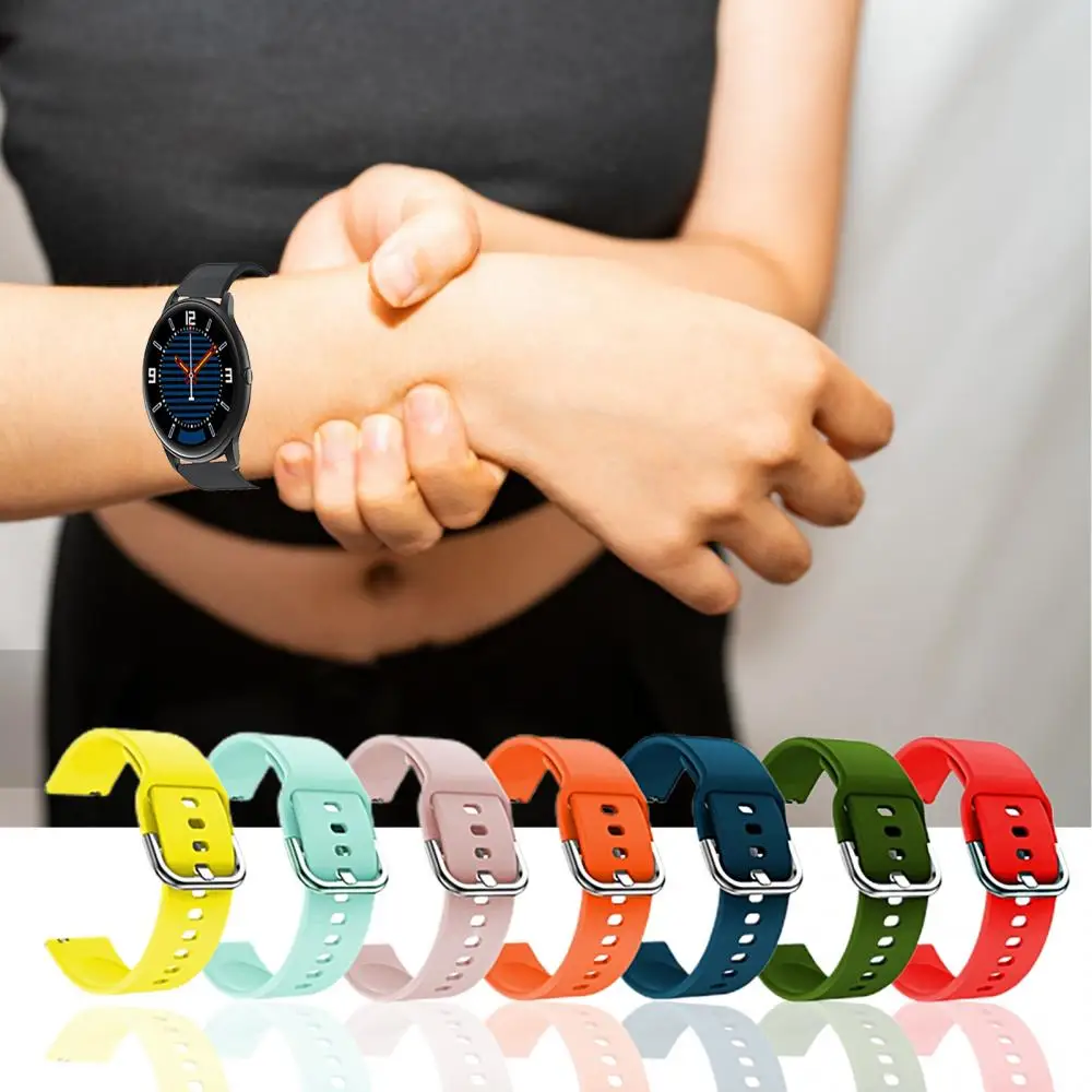 22mm Soft Silicone Watch Strap For IMILAB KW66 Smart Watch Watchbands Bracelet Bands Xaomi Xiomi IMILAB KW66