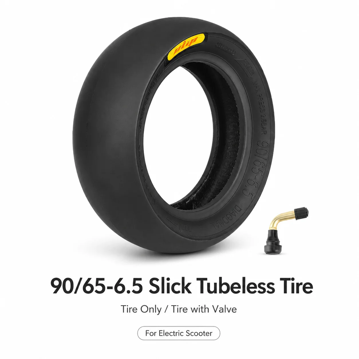 90/65-6.5 Vollständig heißverklebter Tubeless-Reifen für Zero 11X Elektroroller, verdickter Rennreifen für vorne und hinten