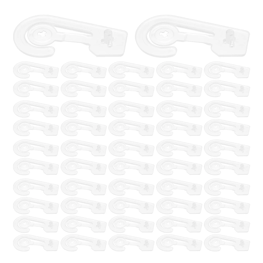 

300 Pcs Plastic Hook Hangers Document Holder Heavy Display Bag Hooks Clips for Bags