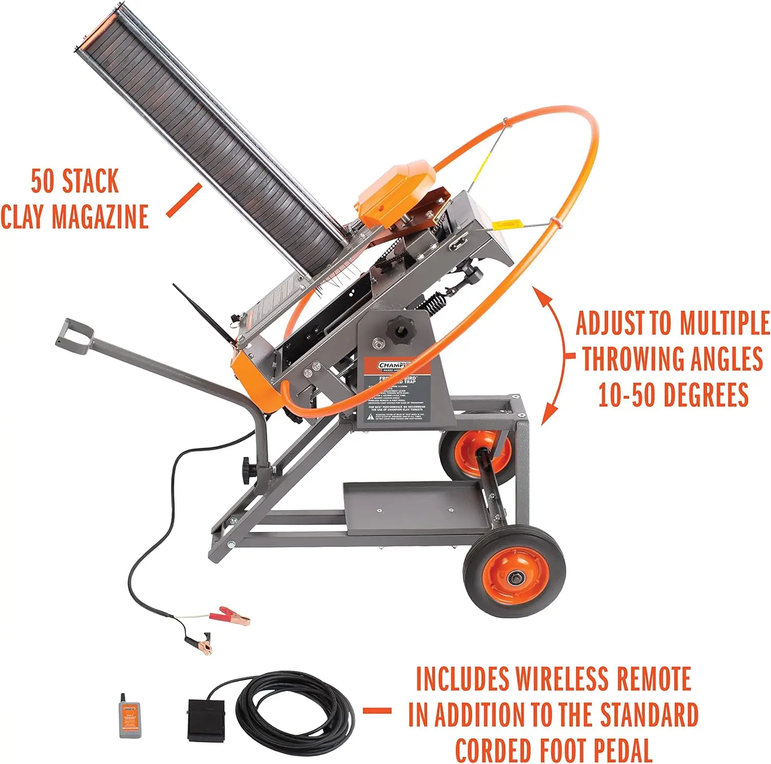 RANGE AND TARGET Freedom Bird Trap_Electronic Clay Thrower_40926