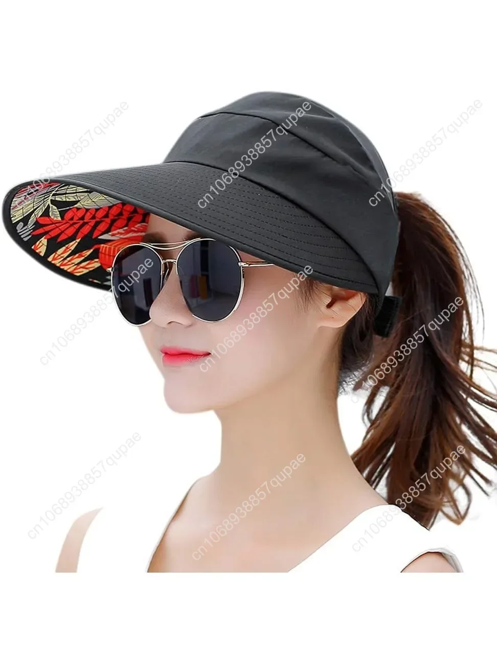 

Sun Hats for Women Wide Brim UV Protection Sun Hat Summer Beach Packable Visor