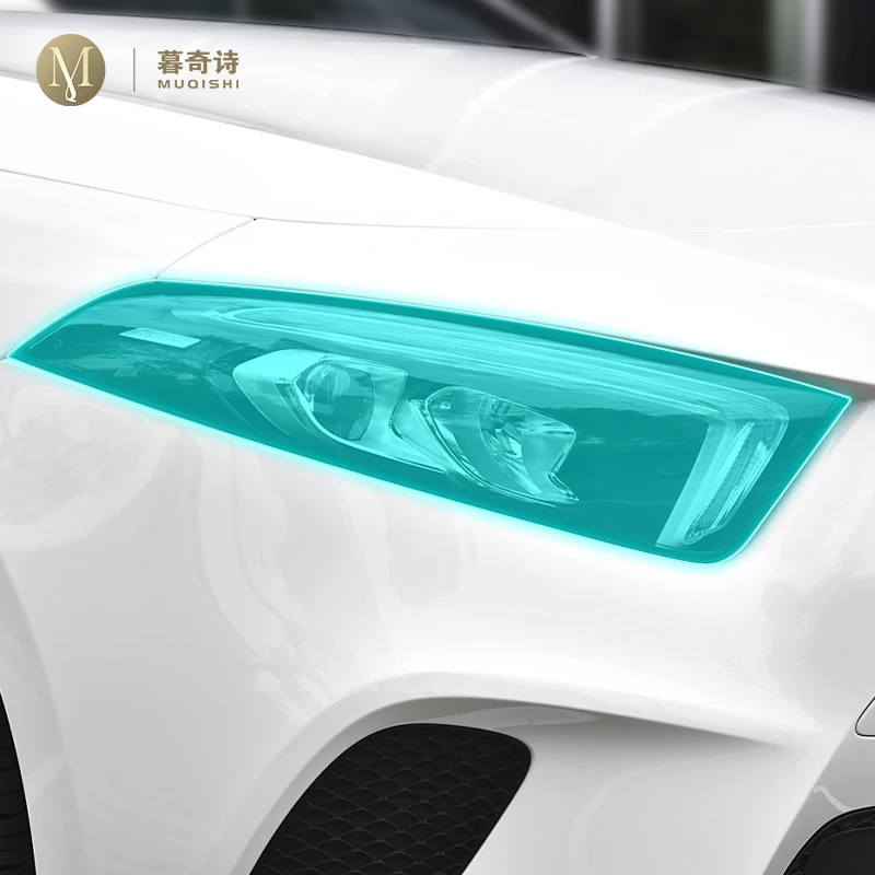 

MUQSHI Car Exterior Headlight Anti-scratch TPU Protective film refit Anti-scratch Repair For Mercedes Benz Class-A AMG 2024-2025
