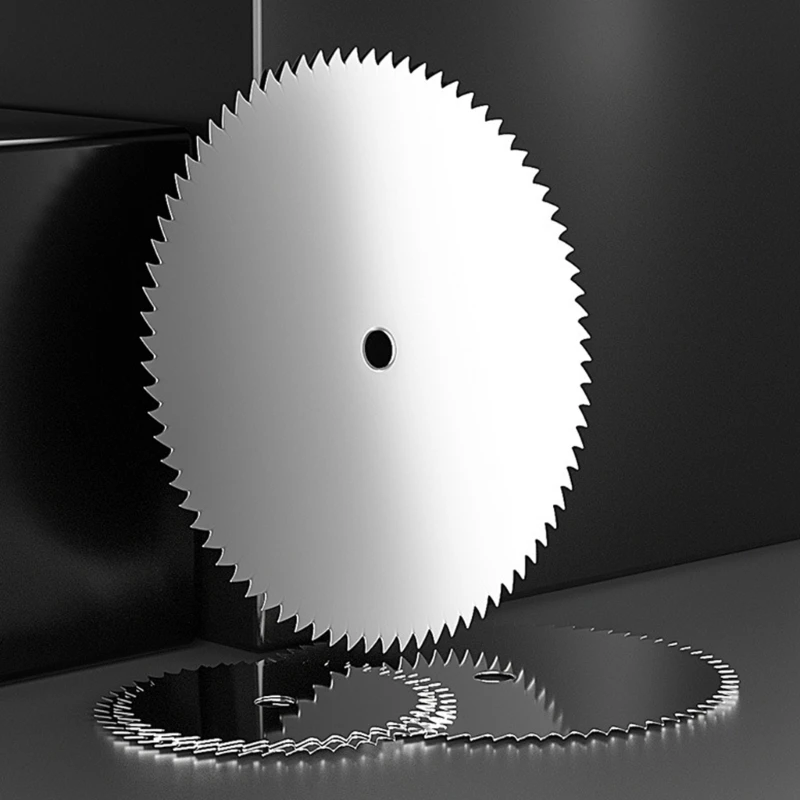 Conjunto serra circular circular miniatura eficiente, corte moagem elétrica aço inoxidável para casa, faça