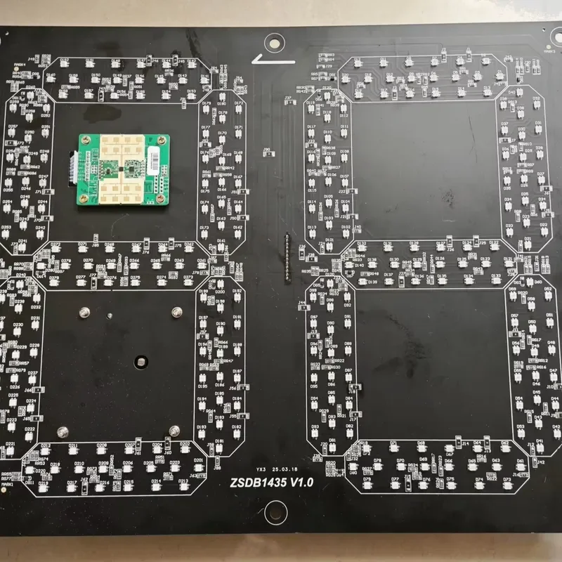 JDR Light Emitting Diode Board Factory Direct Price Radar Speed Display Light Emitting Diode Double Digit Display.