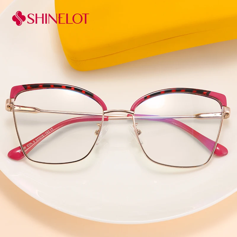 

97690 Cute Medical Grade Cat Eye Eyeglasses Frame Female Eye Protection Glasses Youth Sexy Lady Versatile Style Eyewear