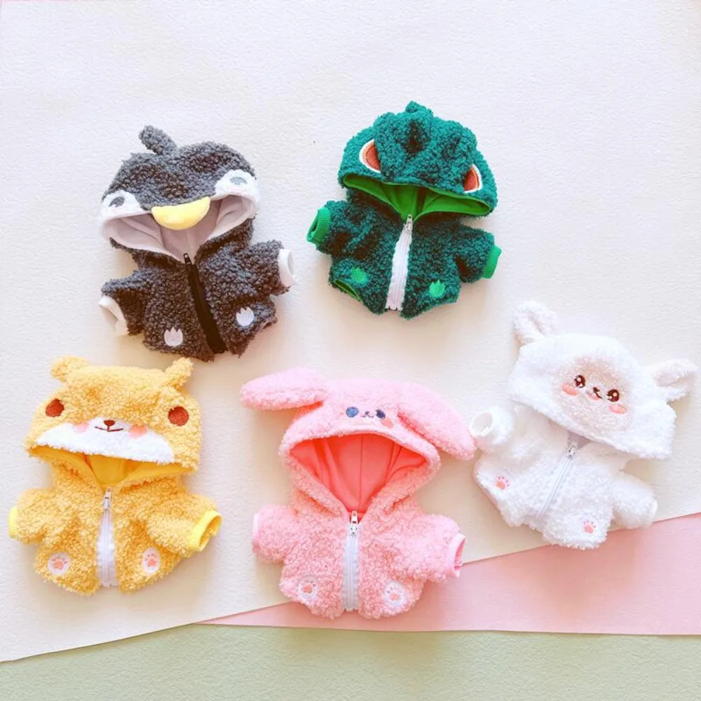 

20cm Cotton Doll Clothes Doll Accessories Girl Toys Lovely Plush Suits Clothing Cultivate Hands-on Ability Children's Gift