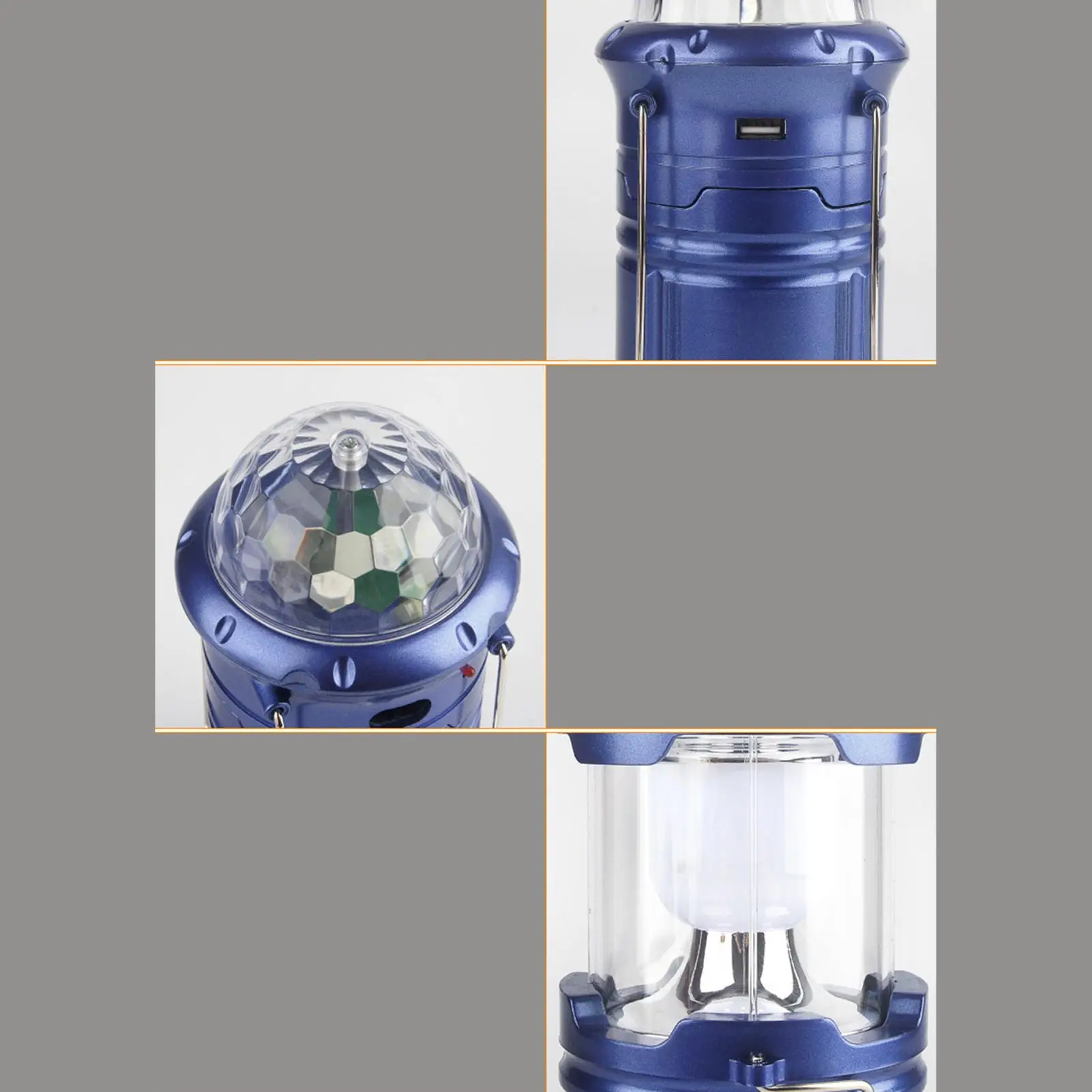 

Camping Lights Colorful Portable Hiking Lantern Rechargeable Outdoor Lamp For Hiking Climbing Fishing Picnic Patio Winter