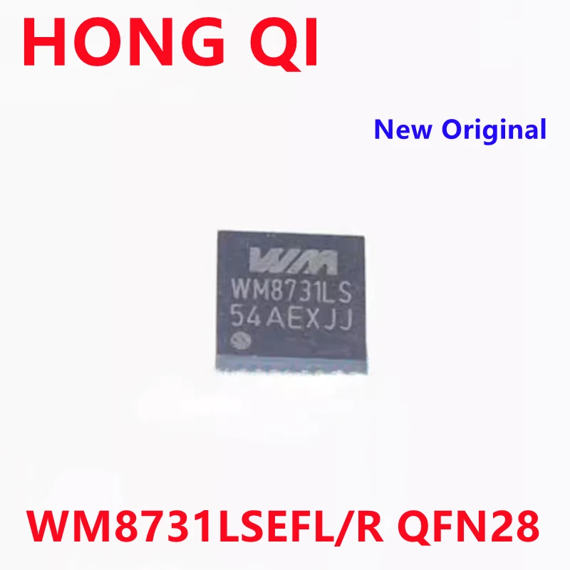 5PCS New Original WM8731LSEFL/R WM8731LS QFN28 In Stock