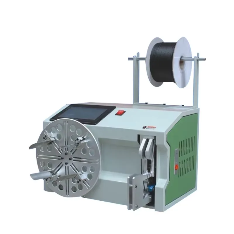 

Curtain Ethernet Winding Machine Electric Binding Usb Rope Optical Cable Winding Machine