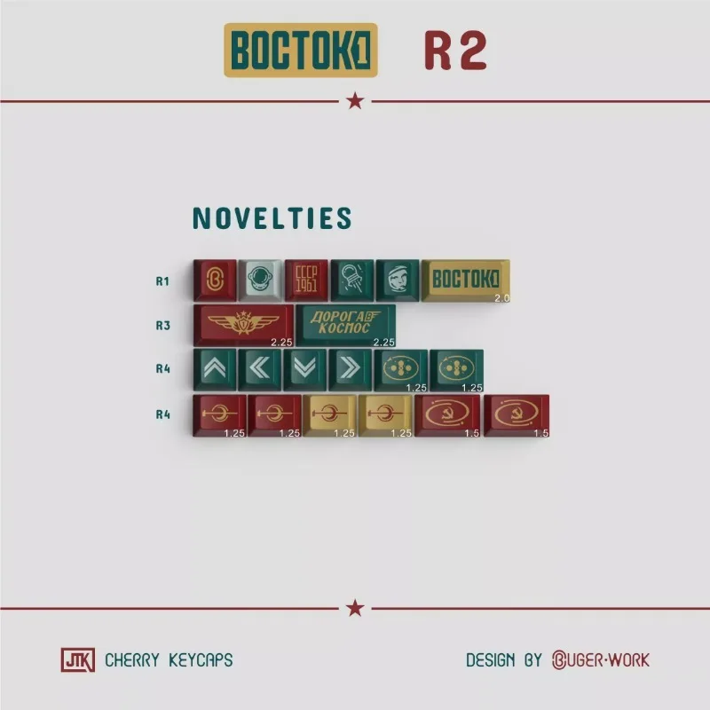 Keycap a tema JTK 6 di 5 gradi 166Key PBT Custom Original KeyCap Cherry Profile Game Keycap per accessori per tastiera meccanica