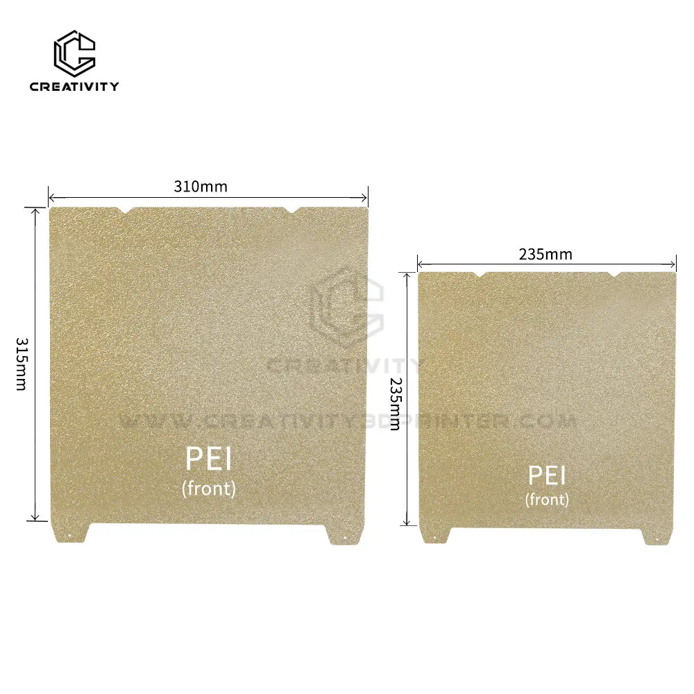 

Ender 3 Pro Original Build Plate 235x235mm PEI Sheet Flexible Surface Printing Platform for Endre-3 S1/K1//SE ender 5 s1