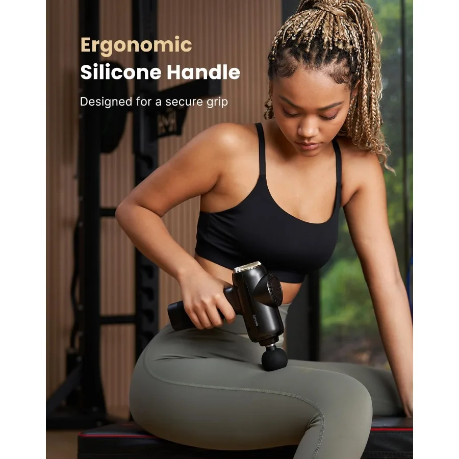 Massage Gun Deep Tissue Rugmassage met 8-12 mm verstelbare amplitude Heavy-Duty Valentijnsdag Geschenken Percussie Professioneel