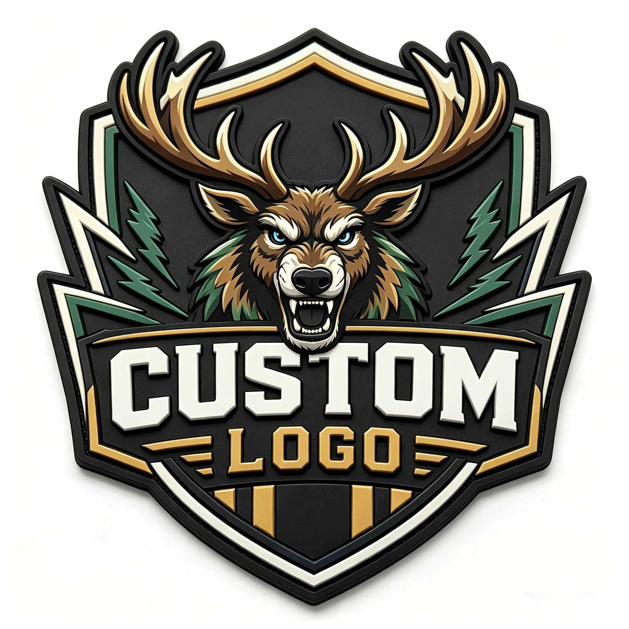 Personalized Custom 2d 3d Soft Pvc Patch Customized Rubber Iron on Patch Silicone Patches for Clothes