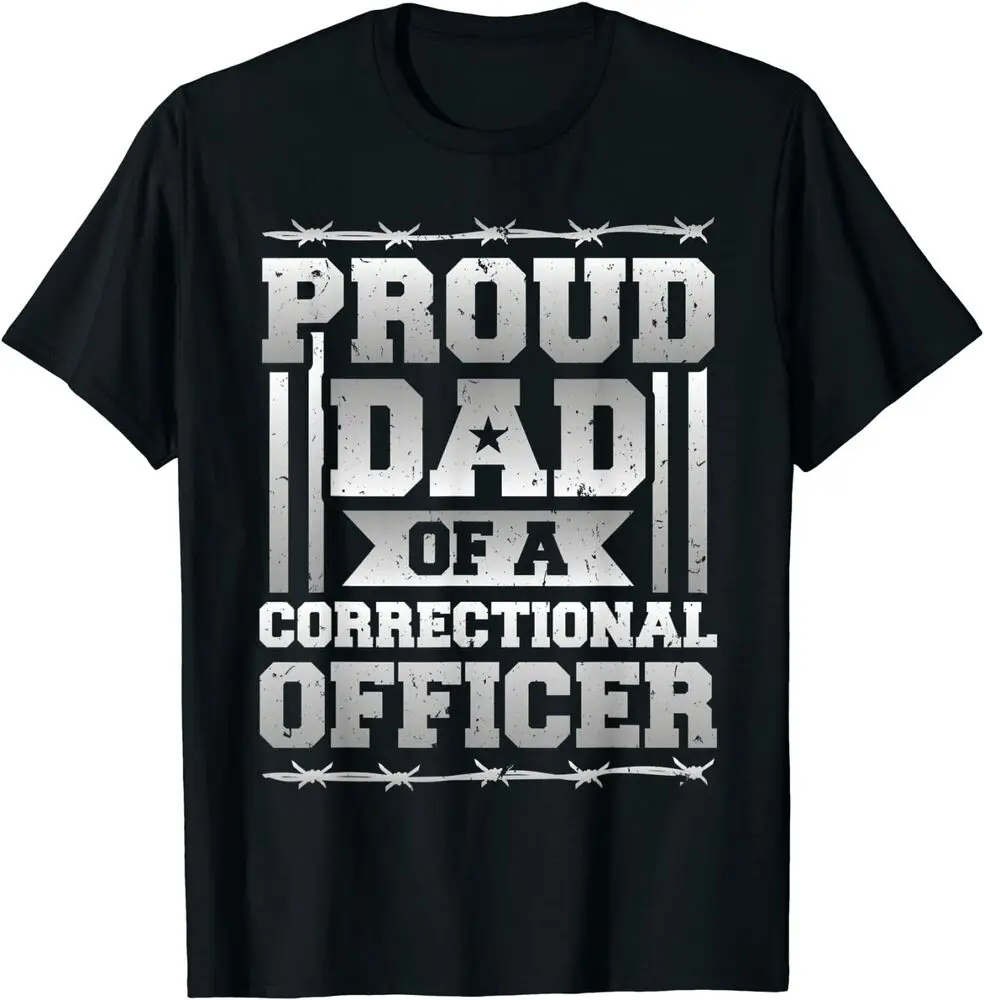 NEW LIMITED Correctional Officer Proud Dad Great Gift Idea T-Shirt Size S-3XL