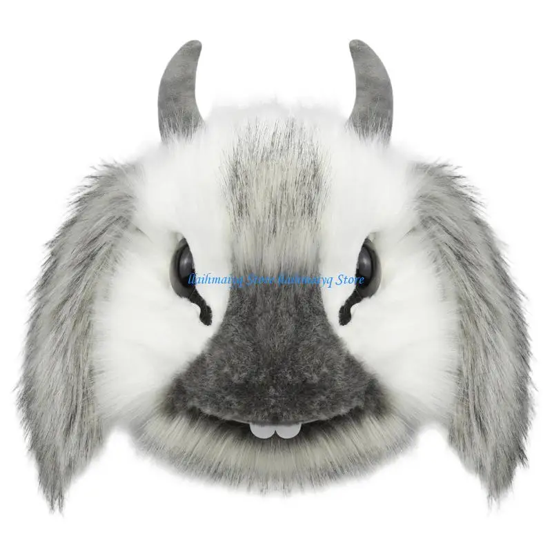 573B Furry Animal Head Rabbit Fursuit Cut Mask Rabbit Costume Rabbit Headgear Gifts