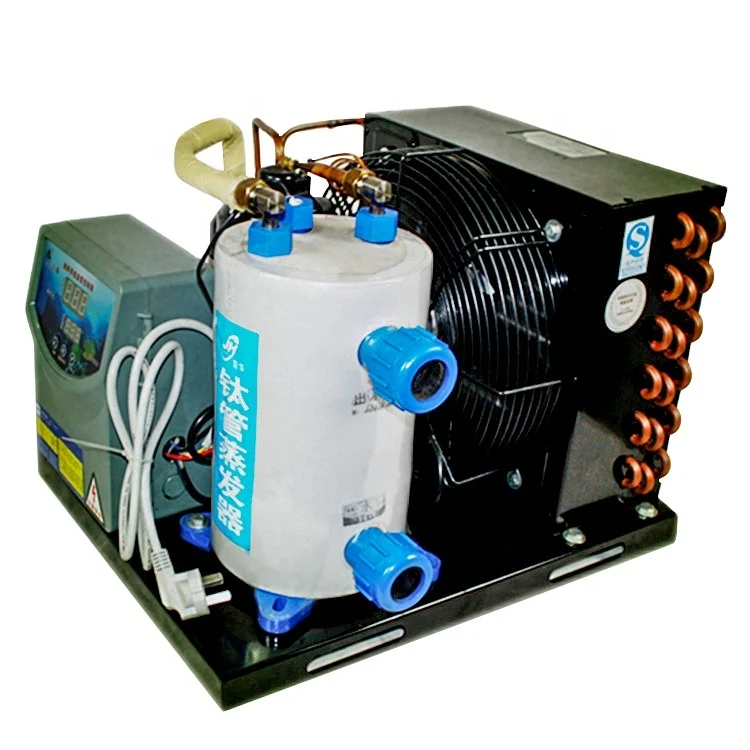 

1HP Aquaculture Water Chiller Fish Pond and Tank Thermostat with Core Components Pump Compressor Motor Fish Refrigerator