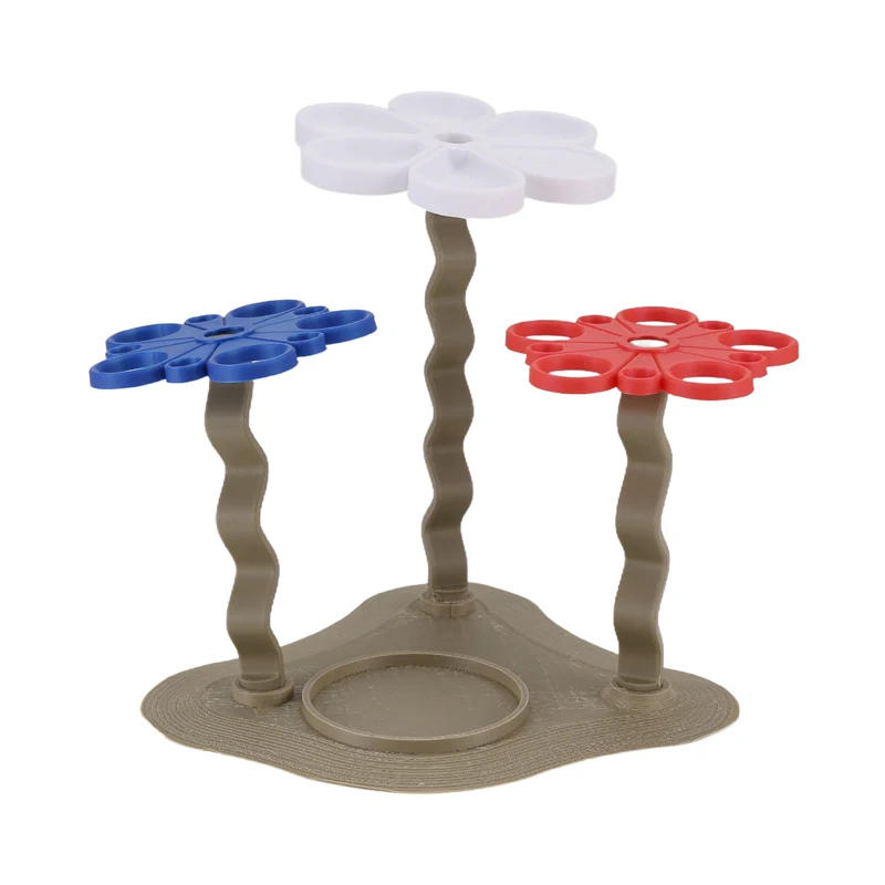 مدير طلاء الزهور حل تنظيف فرشاة للفنانين ، ويشمل حامل فرشاة ، رفيقك الفني