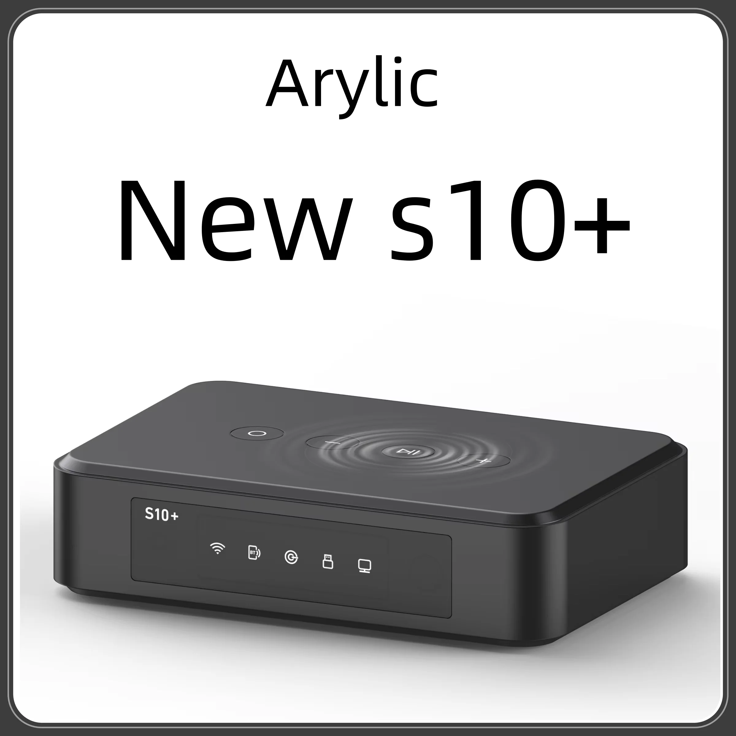 Arylic s10+ Wireless Music Streamer, Wireless multiroom Home Stereo Music Receiver Circuit Module with Tidal Airplay