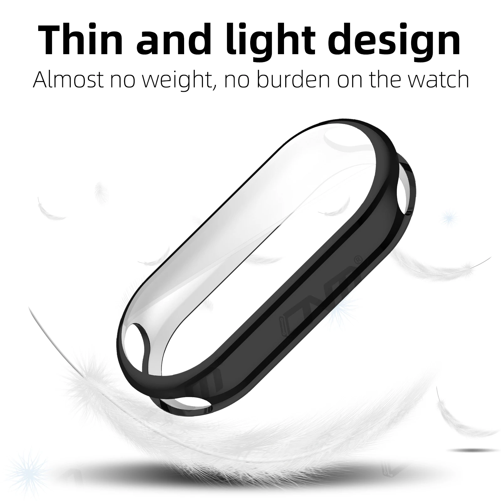 Étui pour Xiaomi Mi Band 10, étui de protection d'écran en TPU souple, housse de protection complète pour accessoires Mi Band10