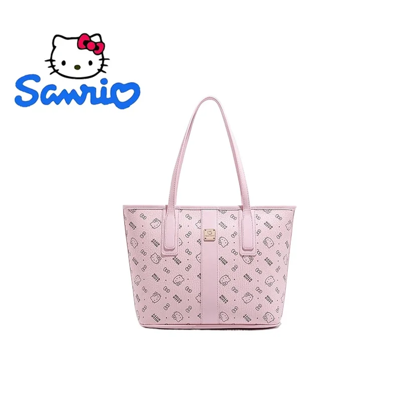 

hello Kitty Tote Bag for Women Luxury Purse Handbag Unique Print Large Capacity Versatile Shoulder Underarm Bag Daily Fashion