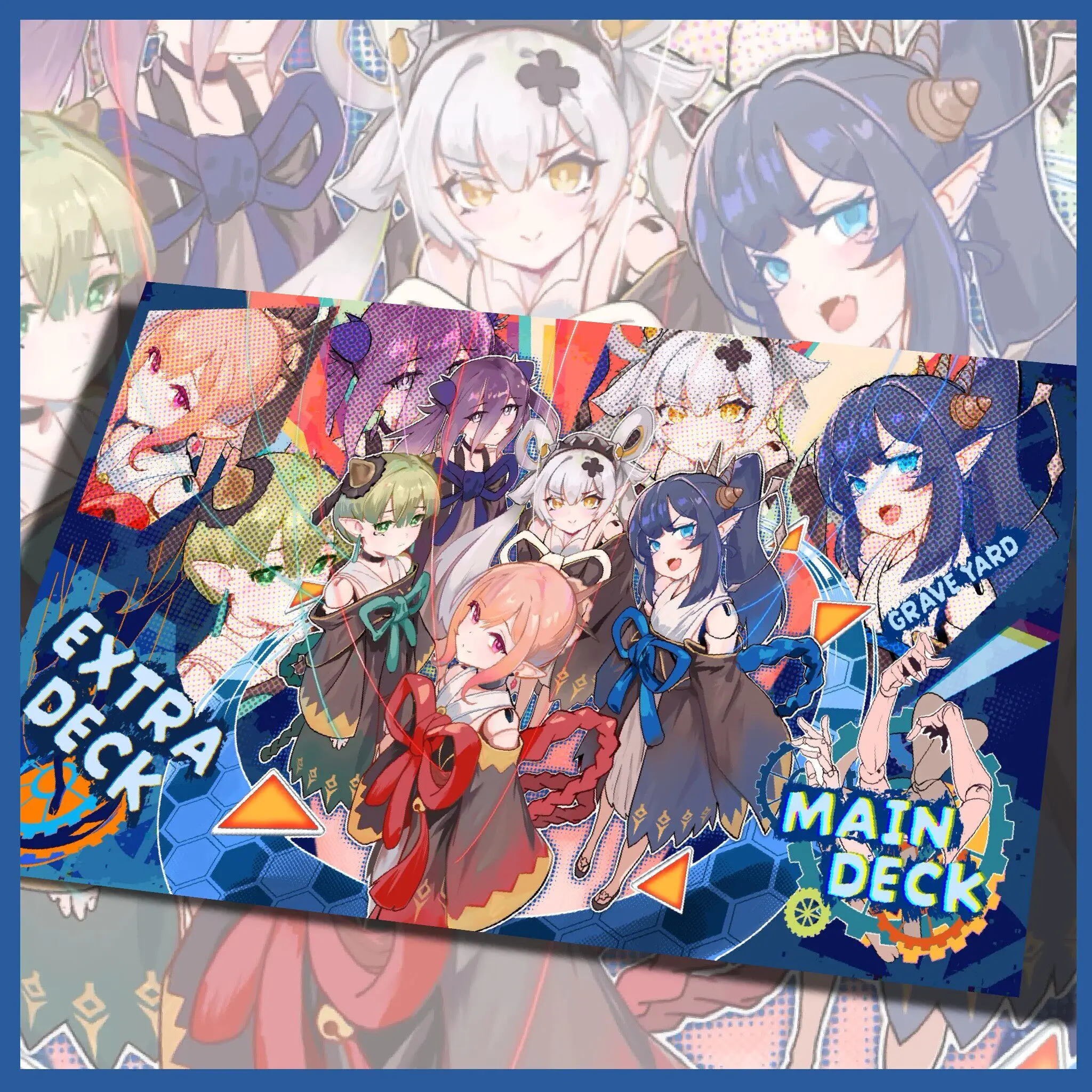 original-diy-yugioh-senna-the-stitched-heiress-play-mat-high-quality-yu-gi-oh-trading-card-games-mat-duel-plate-rubber-card-mat