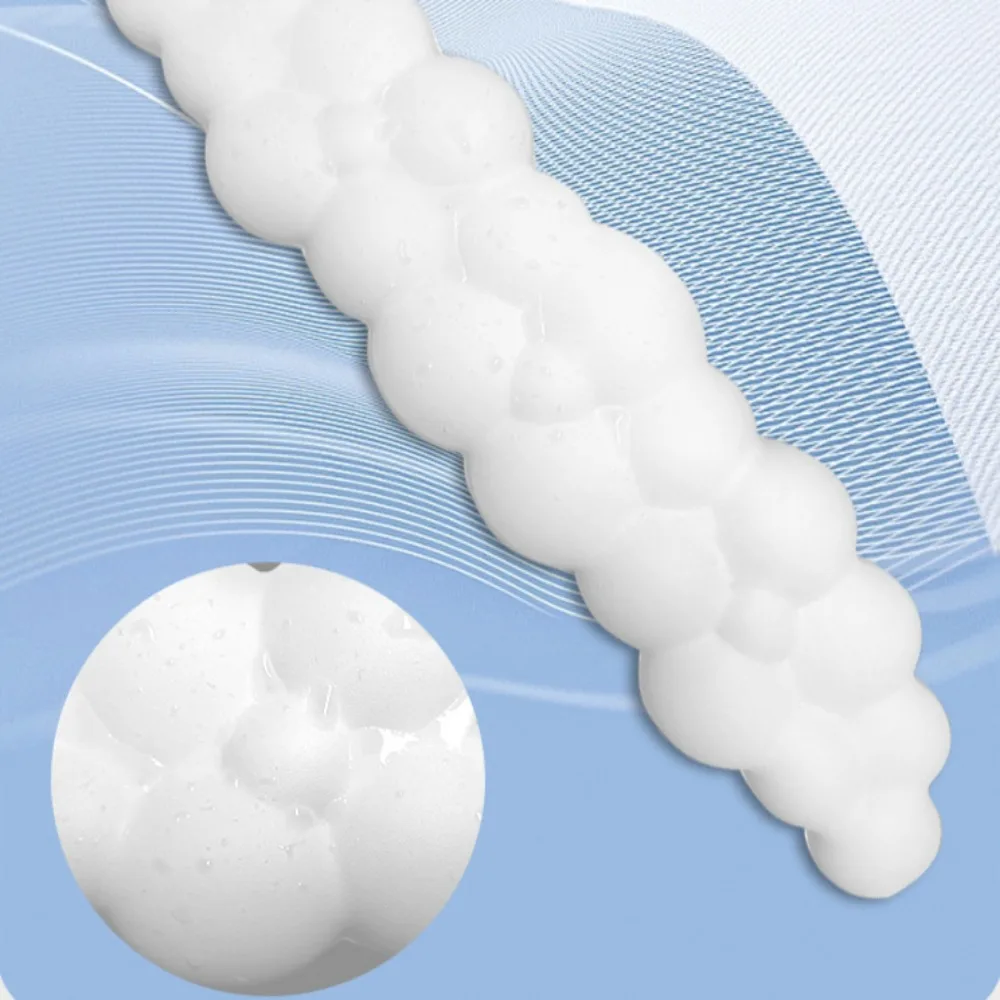 Tastatur-Cloud-Handgelenkauflage mit Memory-Schaum-Handgelenkstütze/Kissen aus weichem Leder zum einfachen Tippen und zur Schmerzlinderung im Büro