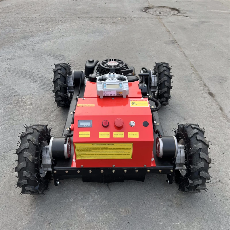 550/800/1000/1200mm  Electric  Wheel Track Remote Controlled Lawn Mower