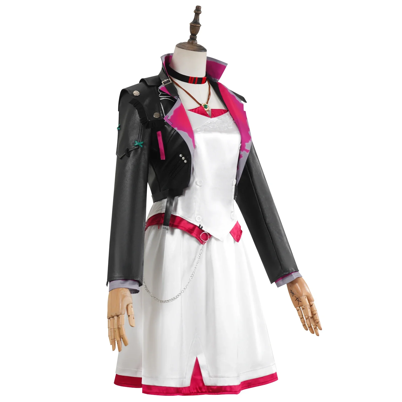 Jinx Cosplay Collab Serie: Spiel LOL Arcane S2 Powder Jinx Cosplay Kostüm AU Party Tanzkleid Halloween Kostüm Coscos