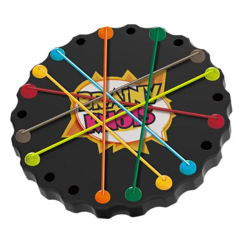 

Rope Puzzle Game Twisted Tangler Rope Sorting Puzzle Game Fun Travel Game String Solution Central Brain Teaser For Boys And