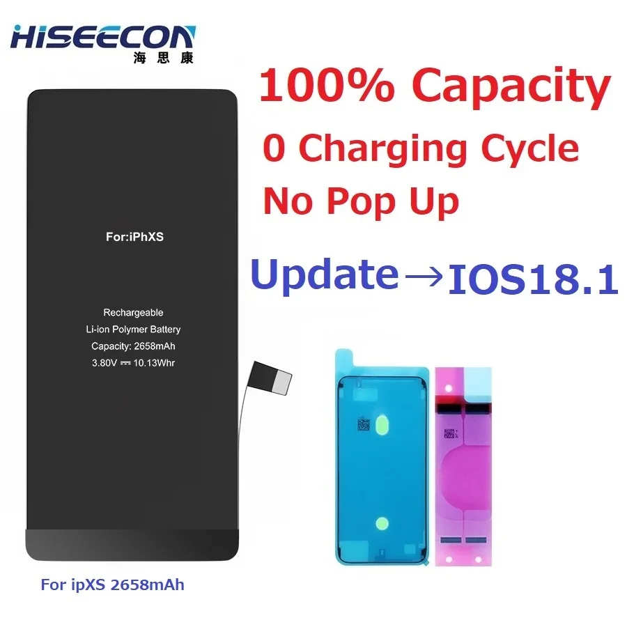 100% Capacity Original Battery 0 Cycle No Pop-up NO Need QianLi JCID Flex Cable For iPhone 11 12 13 14 15 XR XS Pro Max Kit