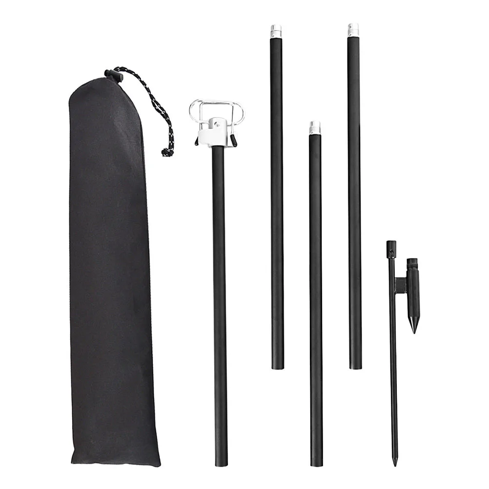 

1Set Portable Light Bracket Adjustable Lamp Holder Aluminum Alloy Outdoor Folding Light Pole Camping Hiking Fishing