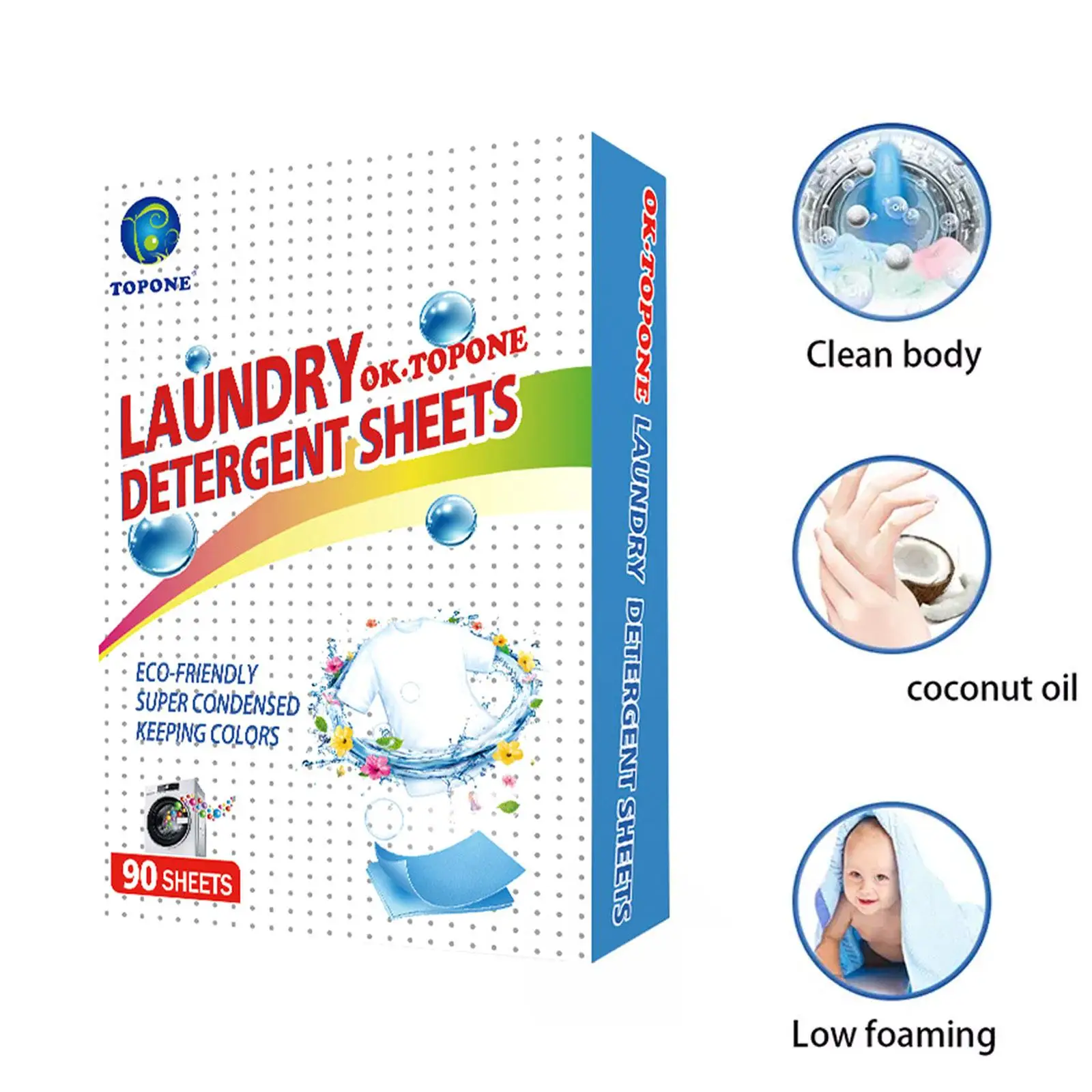 Concentrated Laundry Tablets Strong Decontamination Washing Powder Laundry Detergent Cleaning Soap Supplies Softener Clothe P9s1