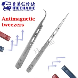 Mechanic G 11 G 15 mobile phone repair fingerprint flying wire anti-magnetic tweezers fine tip clip precision components