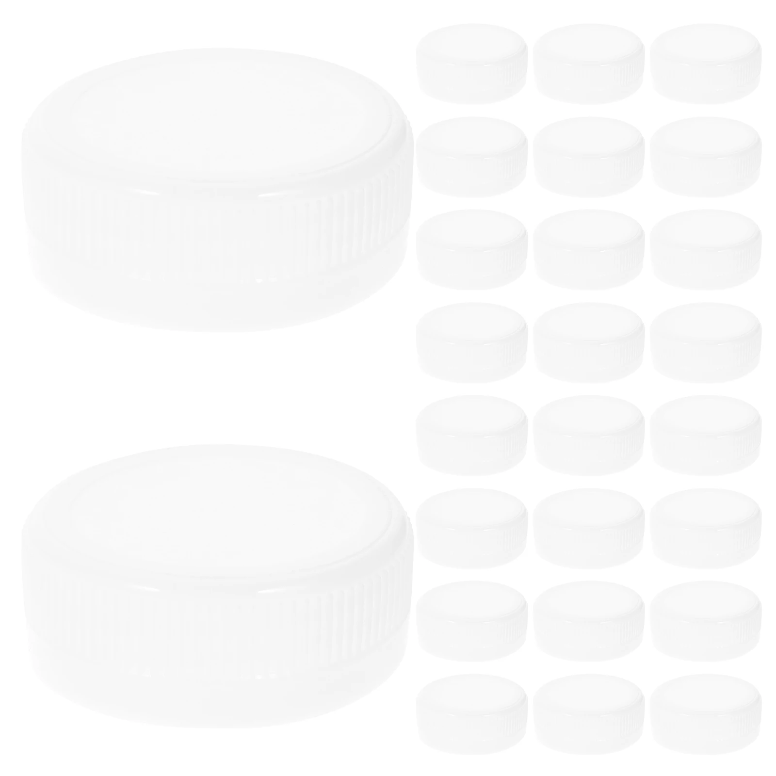 

100 Pcs Plastic Bottle Cap Caps Crafts for Non-metallic Accessories Tops Sealing