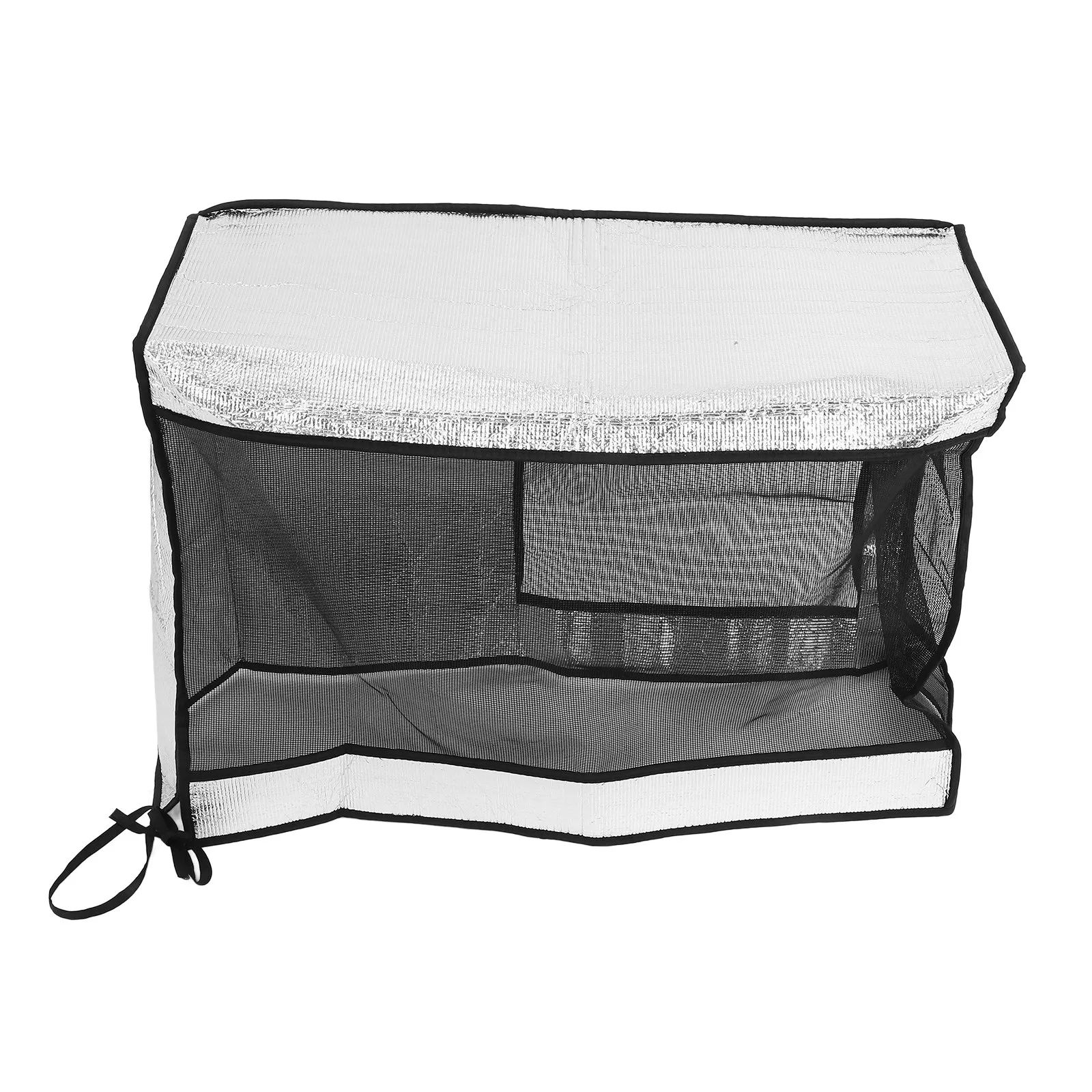 

Weatherproof Air Conditioner Outdoor Unit Cover with Aluminum Foil Insulation Dustproof Sealed Design Easy Install for All Ac